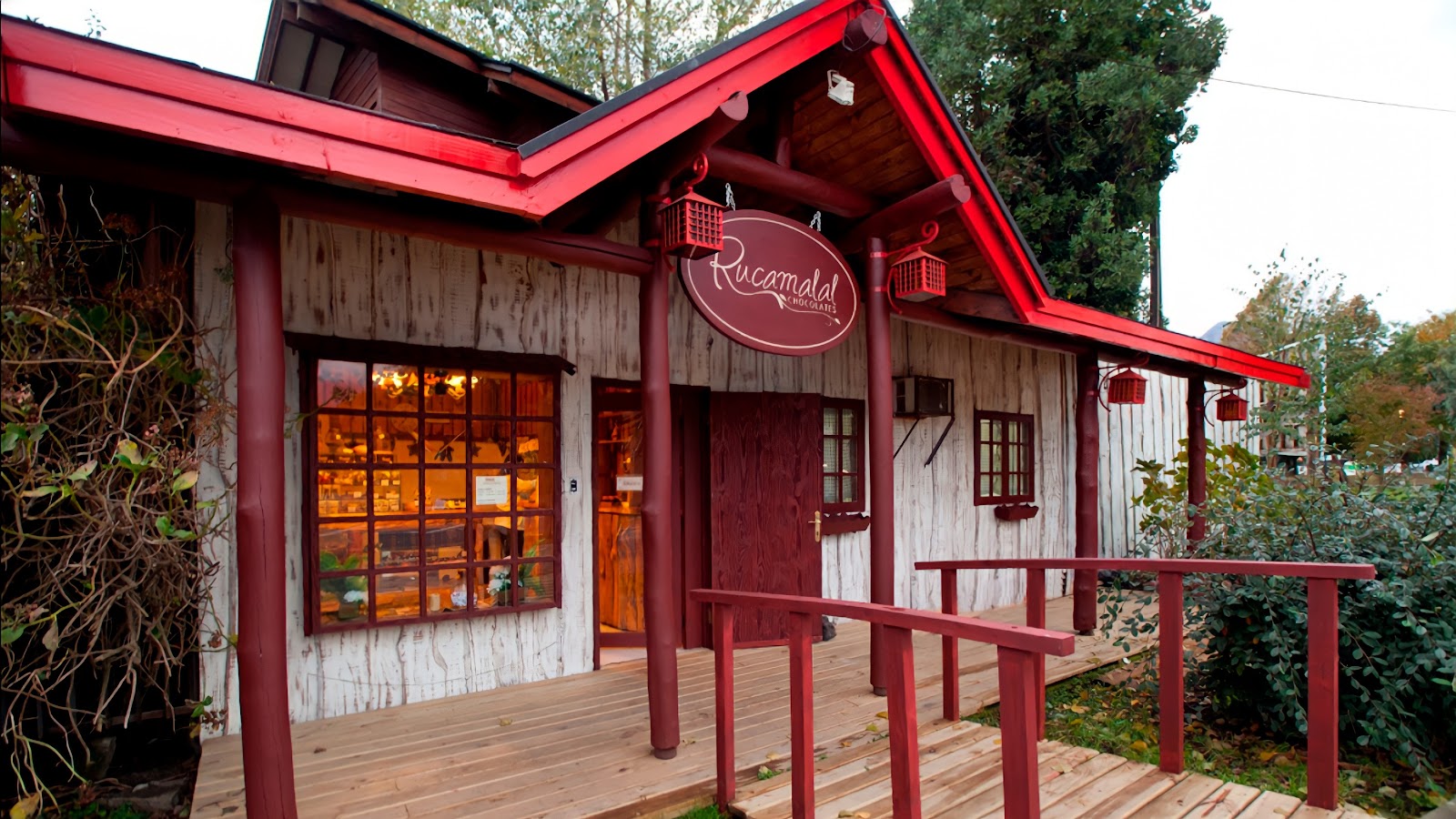 La casita de Chocolates Rucamalal en Pucón